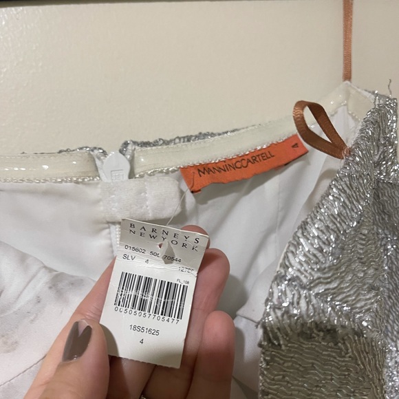 NWT Manning Cartell Metallic Midi Dress - Picture 5 of 6